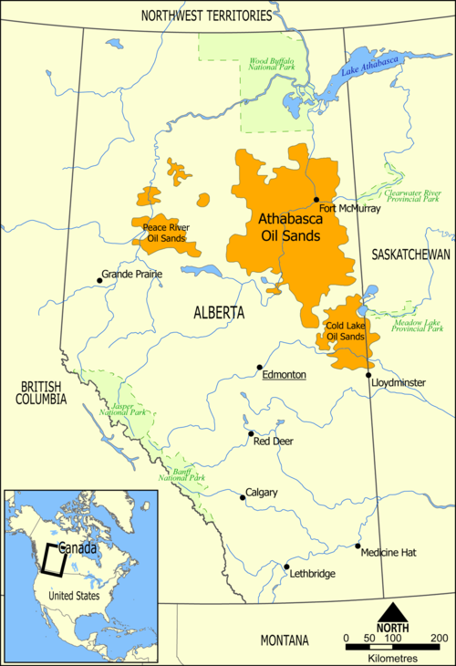 Athabasca oil sands